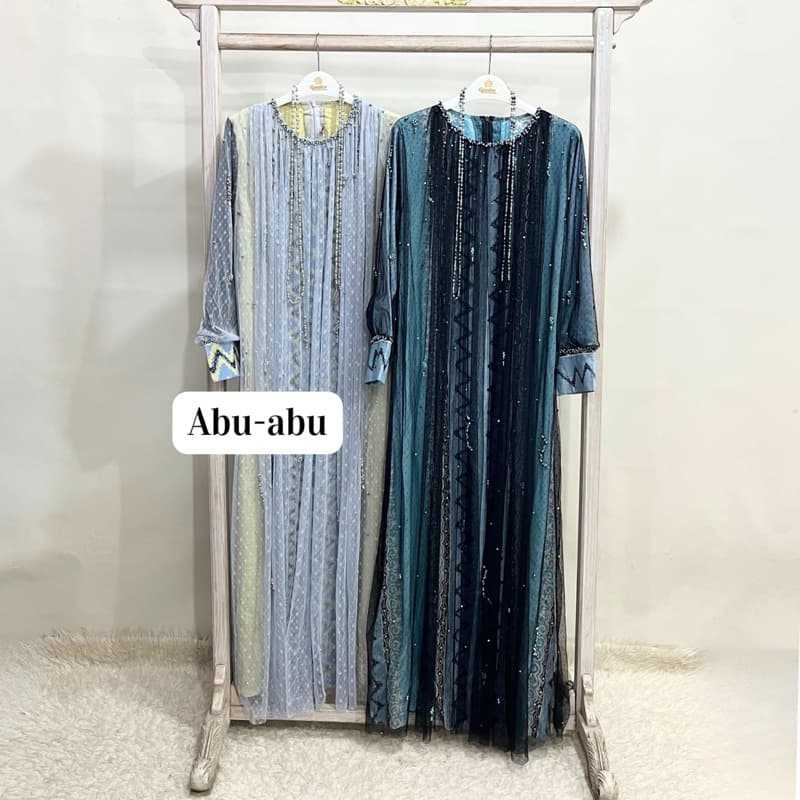 Ellen Dress | Elok Series | Dress Batik Pesta | Dress Batik Elegant | Dress Batik Payet | Dress Batik Soft | Dress Batik Modern 8