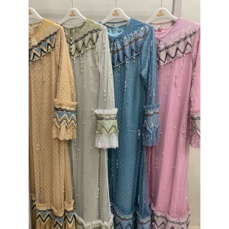 Elma Dress | Premium Dress | Premium Dress Batik | Dress Batik Elegant | Dress Batik Payet 3