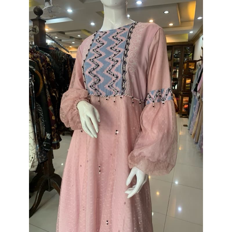 Gaun Adriella | Gaun Batik | Gaun Elegant | Gaun Pesta | Gaun Batik Premium 3