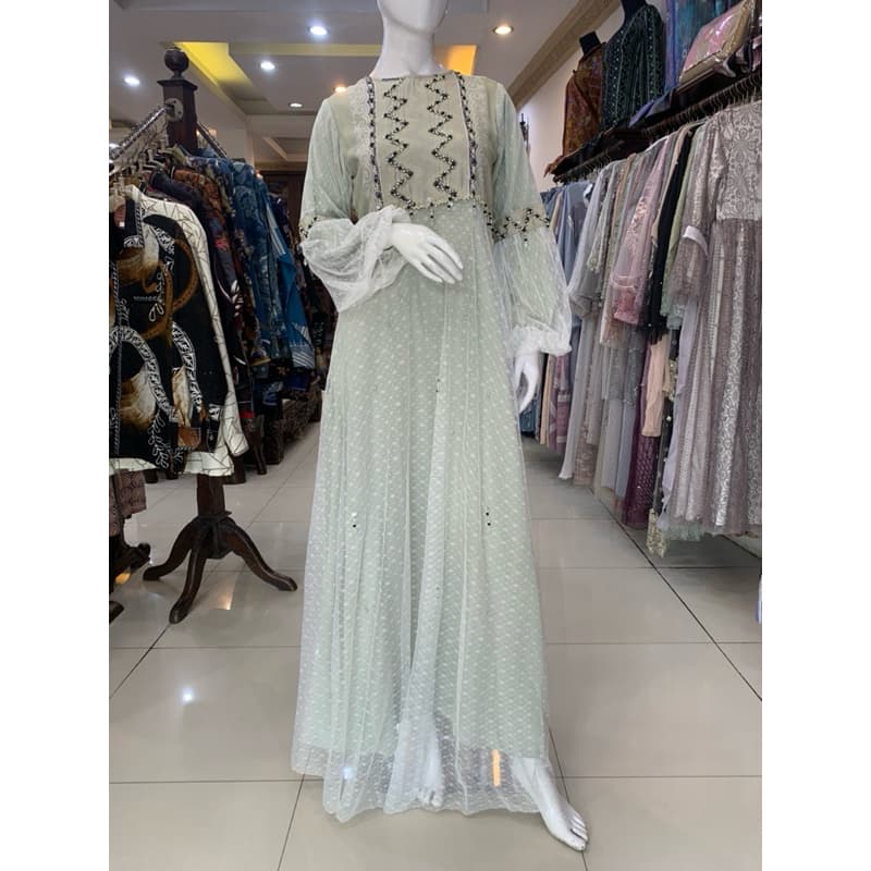 Gaun Adriella | Gaun Batik | Gaun Elegant | Gaun Pesta | Gaun Batik Premium 5