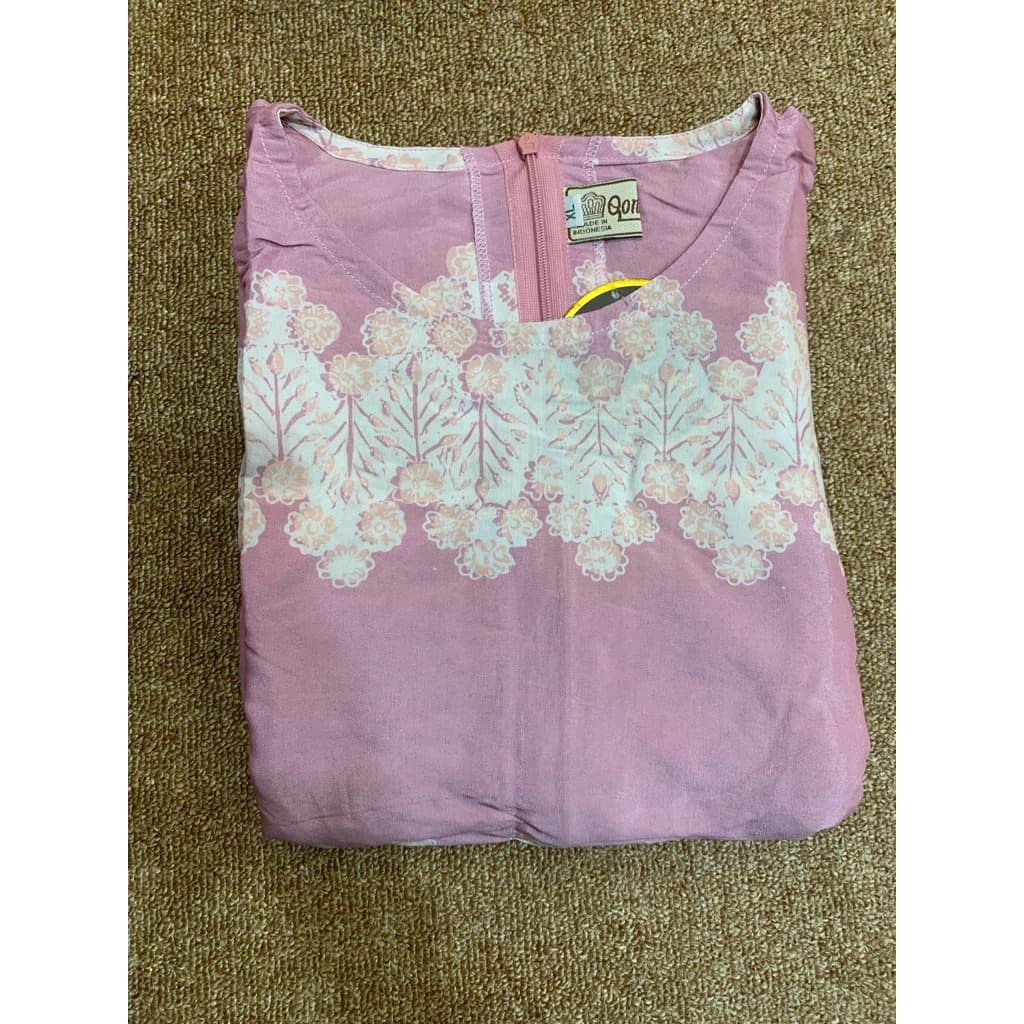Gaun Afsin | Gaun Batik Daily | Gaun Batik Soft | Gaun Batik Cantik | Gaun Batik Non Payet 6
