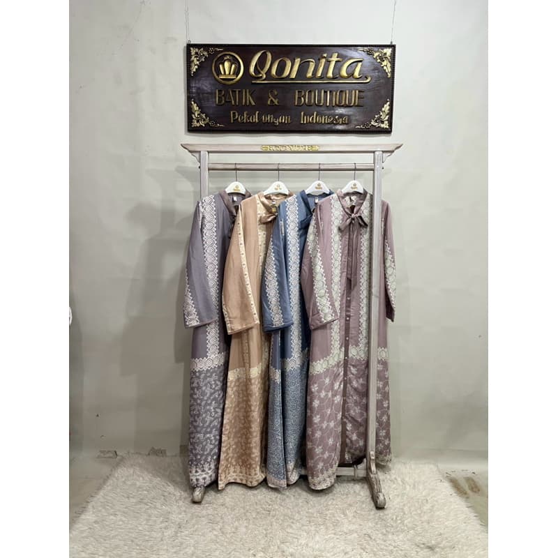 Gaun Becha | Gaun Batik | Gaun Batik non Payet 6