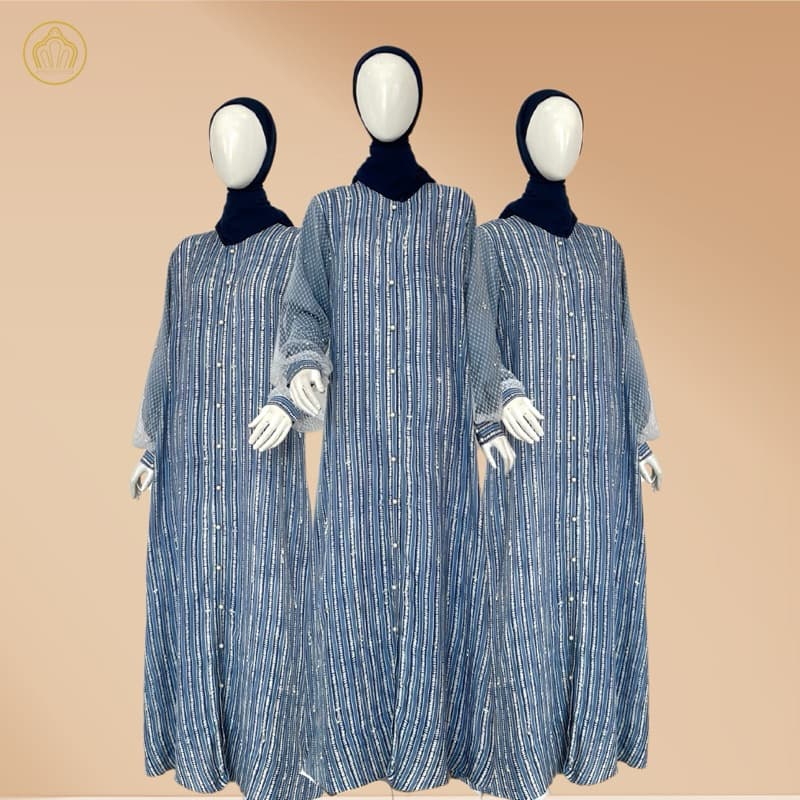 Gaun Benira | Gaun Batik Berpayet | Gaun Premium | Gaun Elegant 2