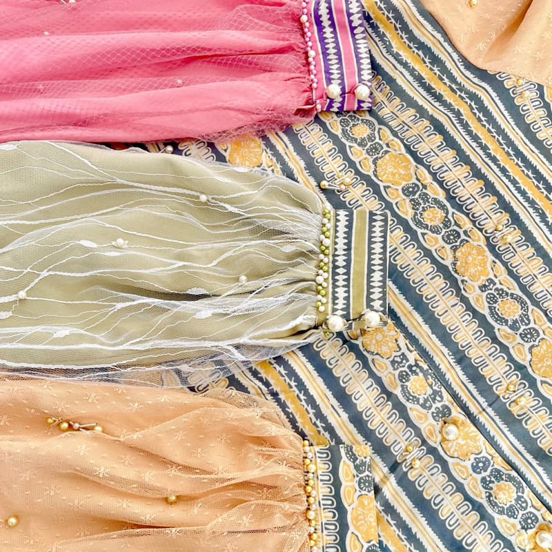 Gaun Benira | Gaun Batik Berpayet | Gaun Premium | Gaun Elegant 9