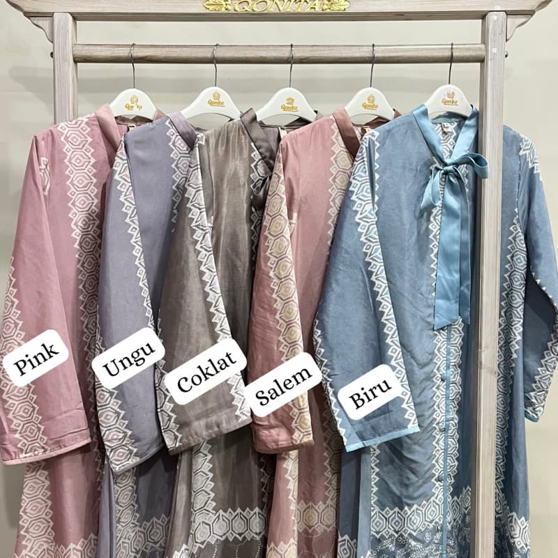 Gaun Bianca | Gaun Batik | Gaun Batik non Payet 5