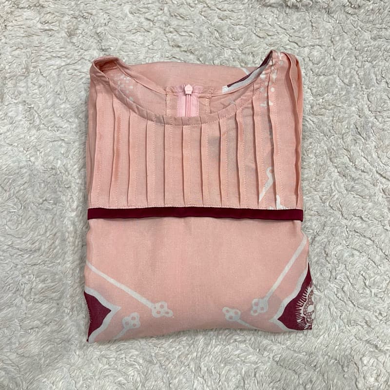 Gaun Bresilia | Gaun batik non payet | Gaun simple | Gaun Batik 5