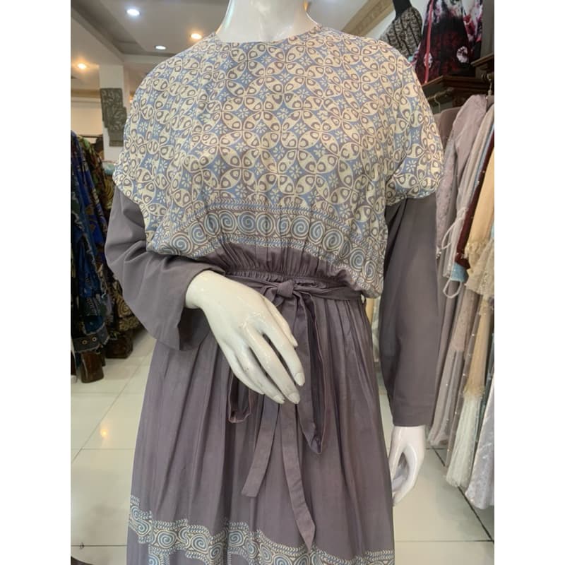 Gaun Cindy Mk Soft | Gaun Batik Daily | Gaun Batik Simple | Gaun Inner Outer | Gaun Batik Casual | Gaun Batik Soft 3
