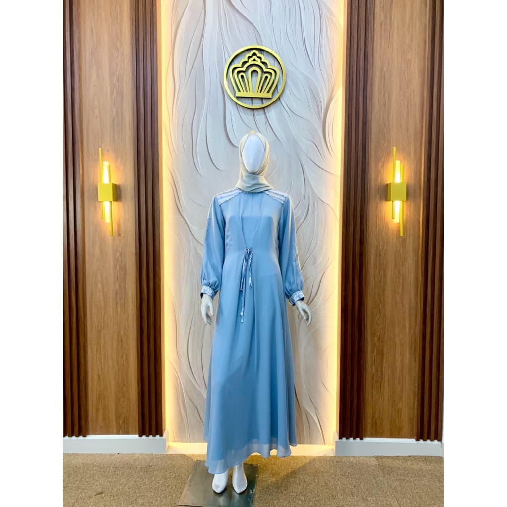 Gaun Kamari | Gaun Soft Batik | Gaun Batik Berpayet | Gaun Simple Elegant | Gaun Batik Soft | Gaun Batik Pesta