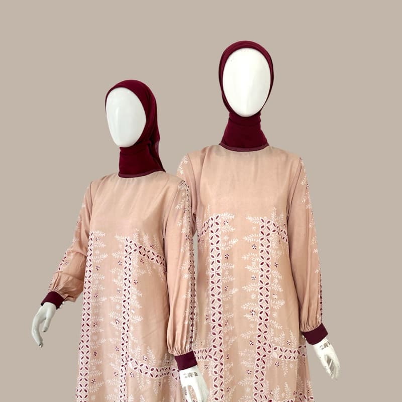 Gaun Kanaya | Gaun Batik | Daily Dress | Gaun tanpa payet 2