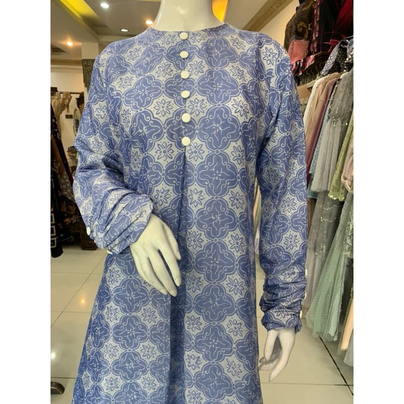 Gaun Kinara | Gaun Batik | Dress Daily Look | Dress Simple Elegant 2