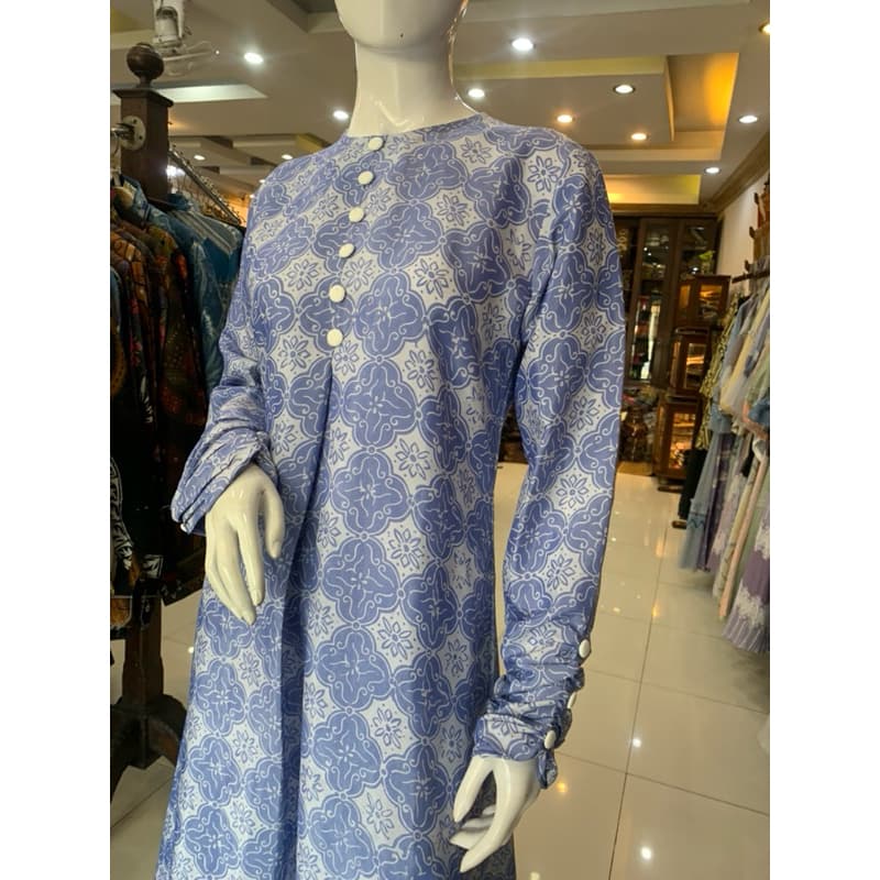 Gaun Kinara | Gaun Batik | Dress Daily Look | Dress Simple Elegant 3