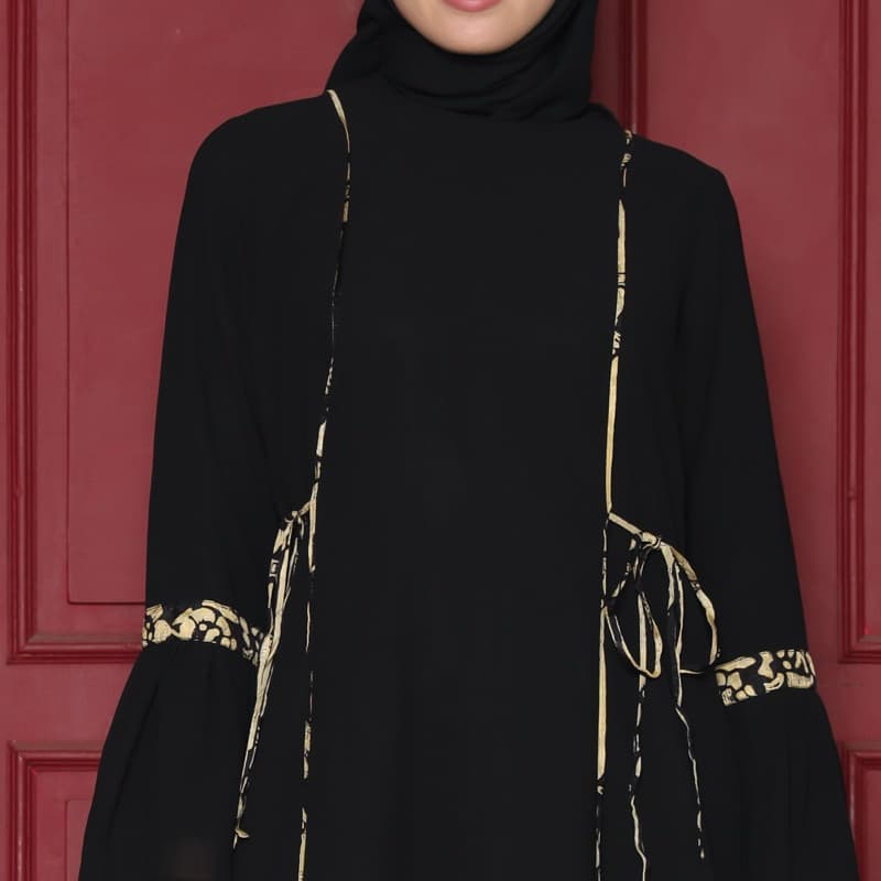 Gaun Luzera Sogan | Gaun Batik Sogan | Gaun Batik Klasik | Gaun Batik Elegant | Gaun Batik Simple | Gaun Daily 3