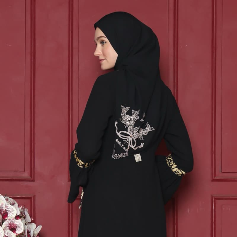 Gaun Luzera Sogan | Gaun Batik Sogan | Gaun Batik Klasik | Gaun Batik Elegant | Gaun Batik Simple | Gaun Daily 5