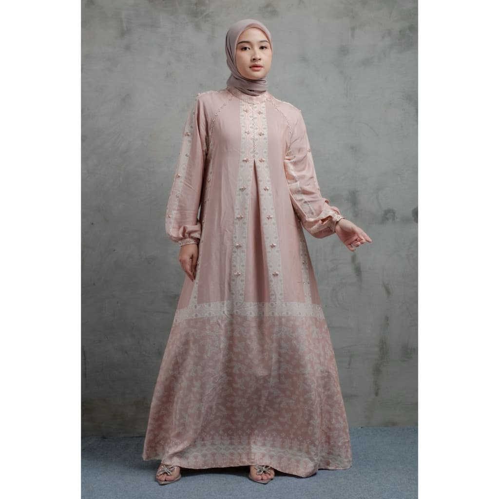 Gaun Nandita | Gaun batik | Gaun berpayet | Elegant dress