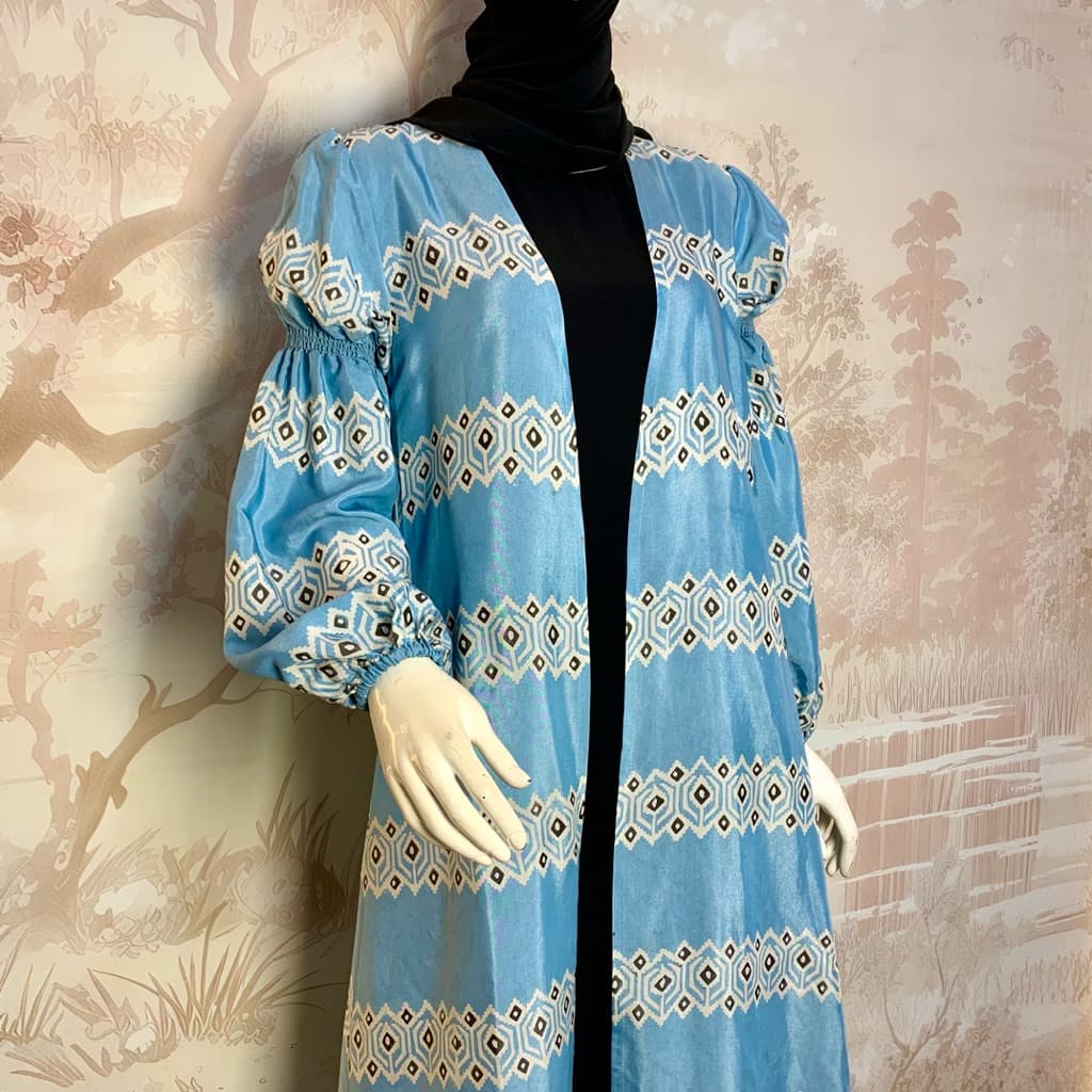 Gaun Outer Adhella | Gaun Inner Outer Terpisah | Gaun Outer Simple | Gaun Batik Casual | Gaun Batik Soft 2