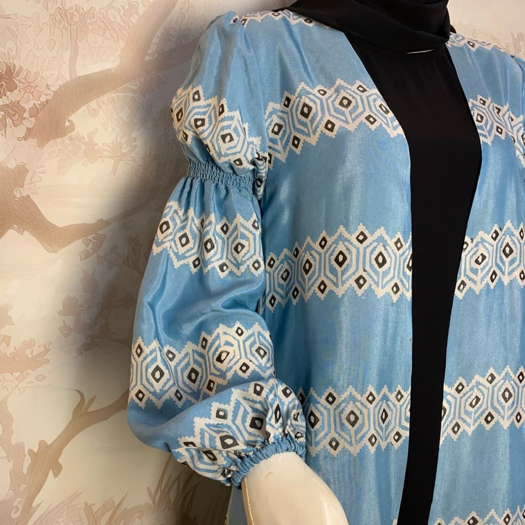 Gaun Outer Adhella | Gaun Inner Outer Terpisah | Gaun Outer Simple | Gaun Batik Casual | Gaun Batik Soft 3