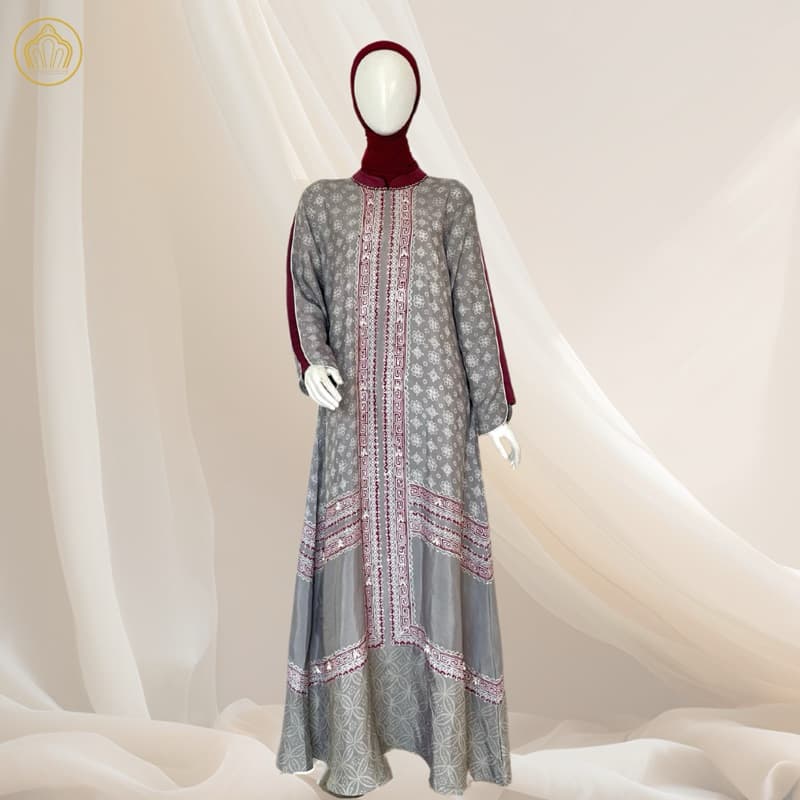 Gaun Parisha | Gaun Batik Premium | Gaun Berpayet | Gaun Elegant 8