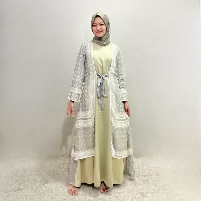 Gaun Piruza | Dress Batik | Dress Berpayet | Dress Elegant | Dress Pesta 5