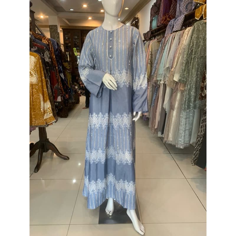 Gaun Razella | Gaun Batik | Gaun Simple Elegant | Gaun Batik Premium 2