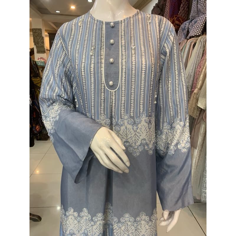 Gaun Razella | Gaun Batik | Gaun Simple Elegant | Gaun Batik Premium 3