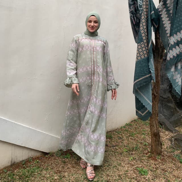 Gaun Sabhira | Gaun Batik Daily | Gaun Simple | Gaun Batik Soft | Gaun Simple | Gaun Sehari-hari 2