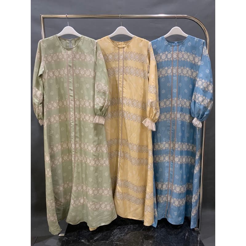 Gaun Syahla | Gaun Batik Daily | Gaun Batik Simple | Gaun Daily | Gaun Batik Soft | Gaun Batik sehari-hari 5