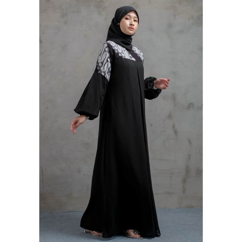 Gaun Tarisca | Gaun Batik Daily | Gaun Batik Elegant | Gaun Batik Simple | Gaun Batik Klasik | Gaun Batik