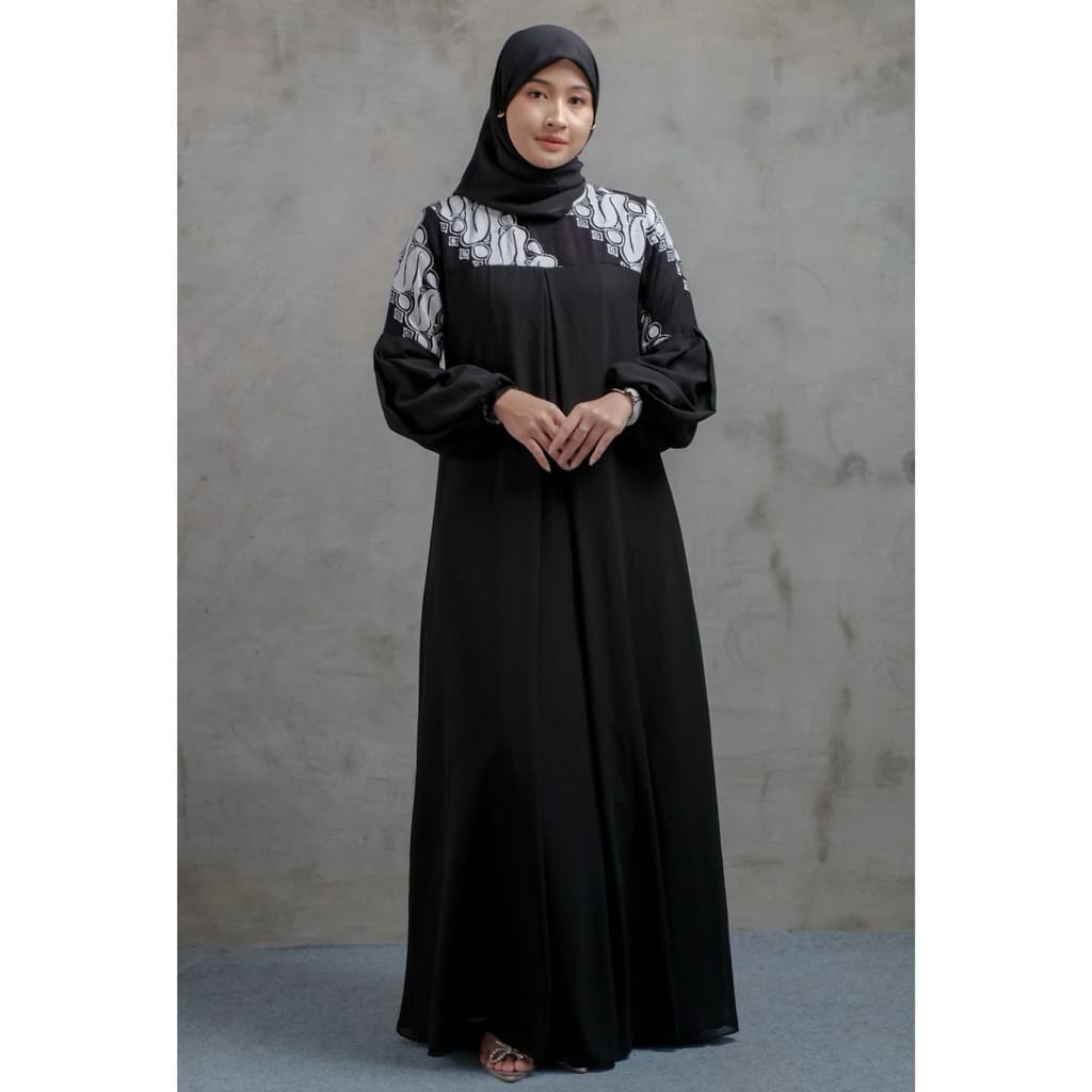Gaun Tarisca | Gaun Batik Daily | Gaun Batik Elegant | Gaun Batik Simple | Gaun Batik Klasik | Gaun Batik 2