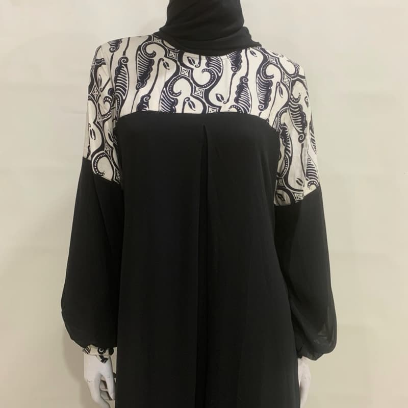 Gaun Tarisca | Gaun Batik Daily | Gaun Batik Elegant | Gaun Batik Simple | Gaun Batik Klasik | Gaun Batik 6