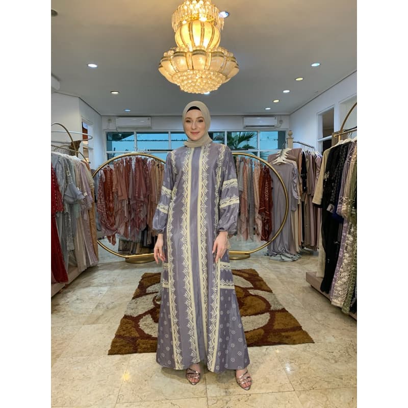 Gaun Truntum | Gaun Batik Premium | Gaun Batik Berpayet | Gaun Simple | Gaun Elegant | Gaun Batik Soft 3