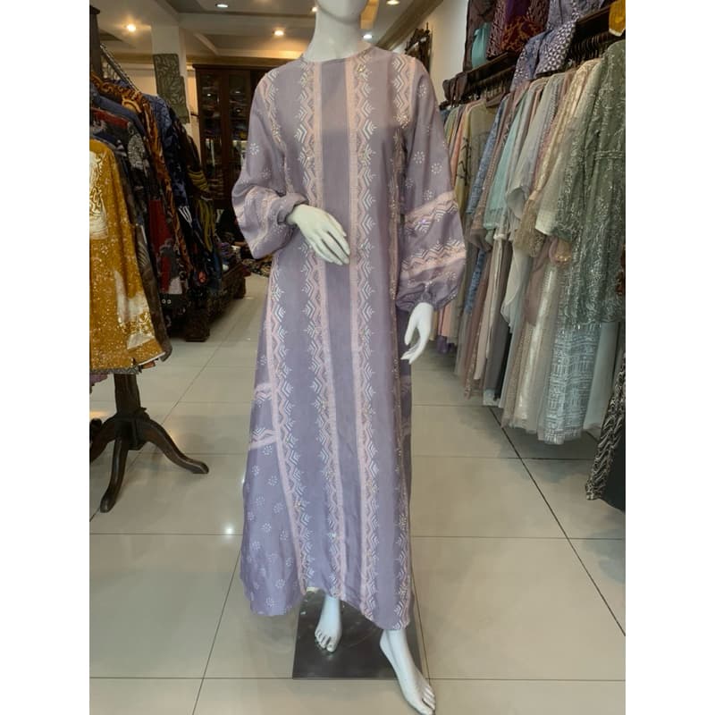 Gaun Truntum | Gaun Batik Premium | Gaun Batik Berpayet | Gaun Simple | Gaun Elegant | Gaun Batik Soft 4