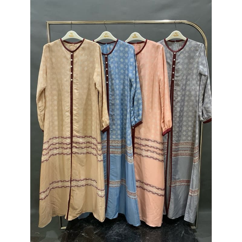 Gaun zashy | Gaun Batik Daily | Gaun Simple | Gaun Elegant 6