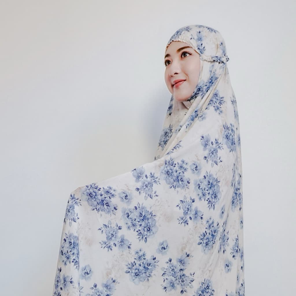 Mukena Qonita | Mukena Urban Series | Bahan Rayon Free Pouch 9