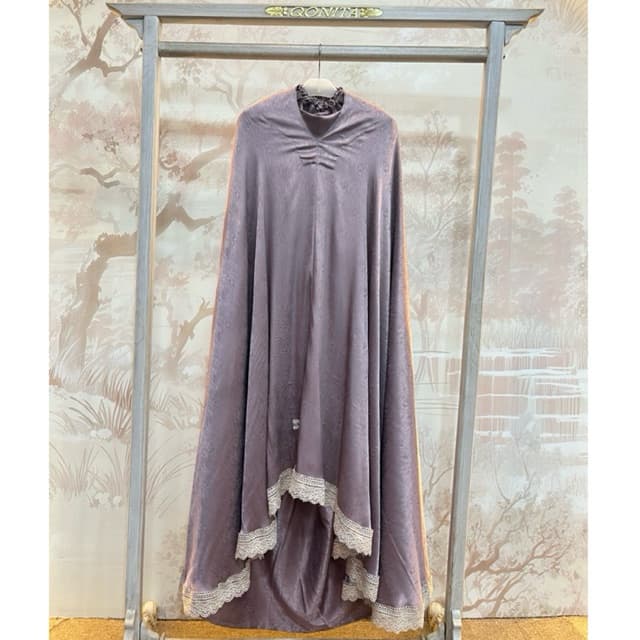 Mukena Qonita | Satin Renda Series | Bahan Satin + Free Pouch 2