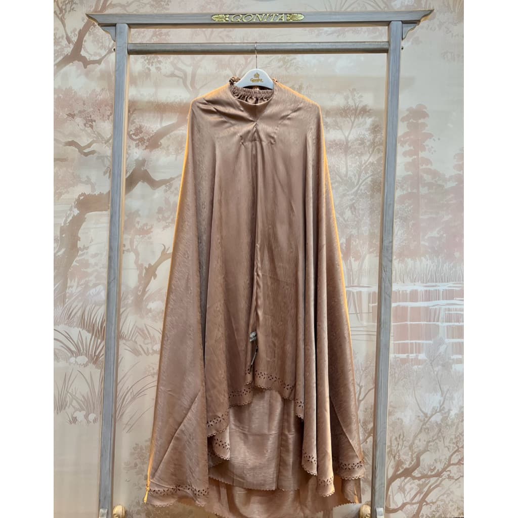 Mukena Qonita | Satin Series | Bahan Satin + Free Pouch 3