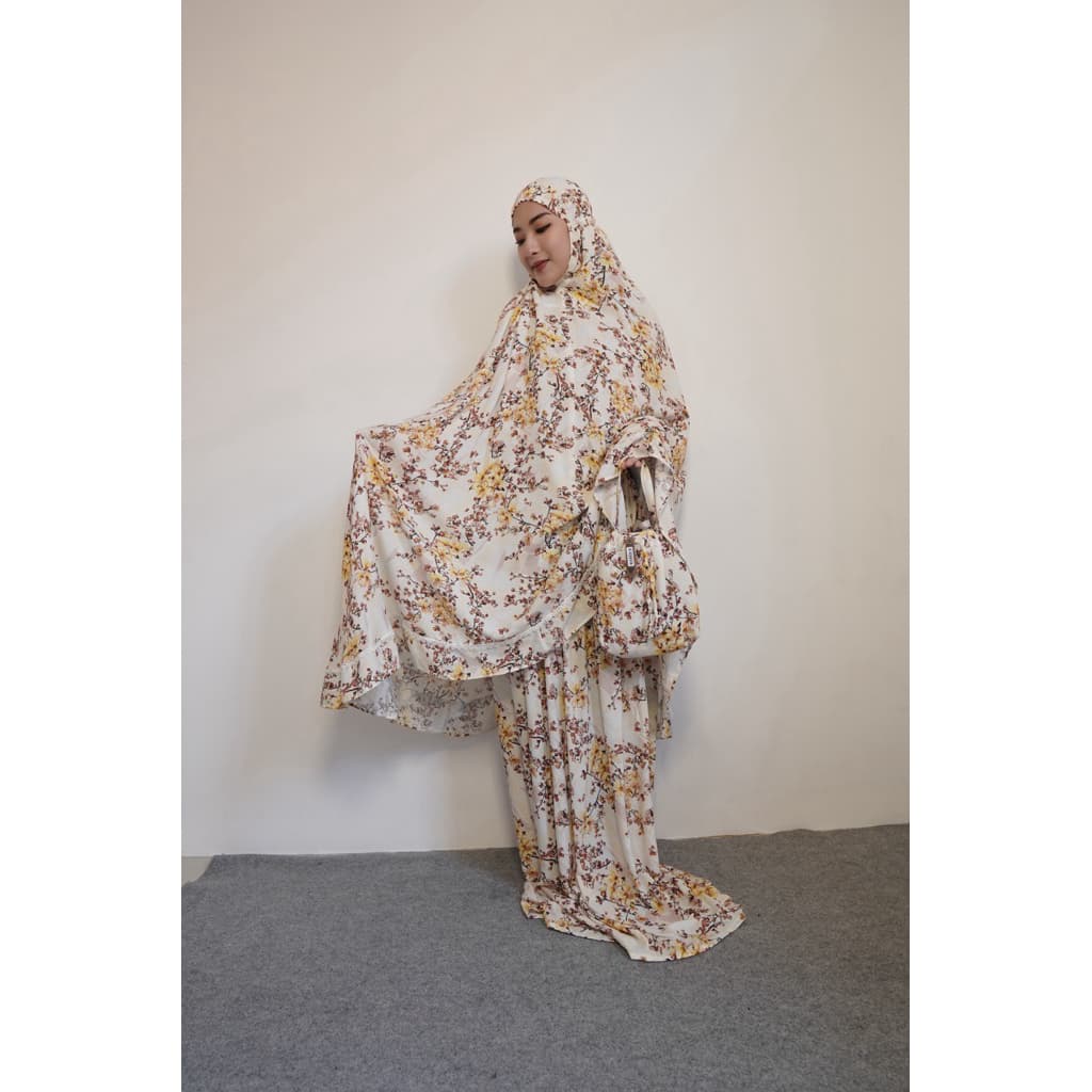 Mukena Qonita | Urban Series | Bahan Rayon + Free Pouch 9