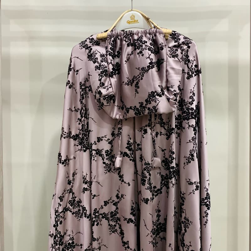 Mukena Silk Bludru | Mukena Premium | Mukena Elegant | Mukena Renda | Mukena Jumbo 3