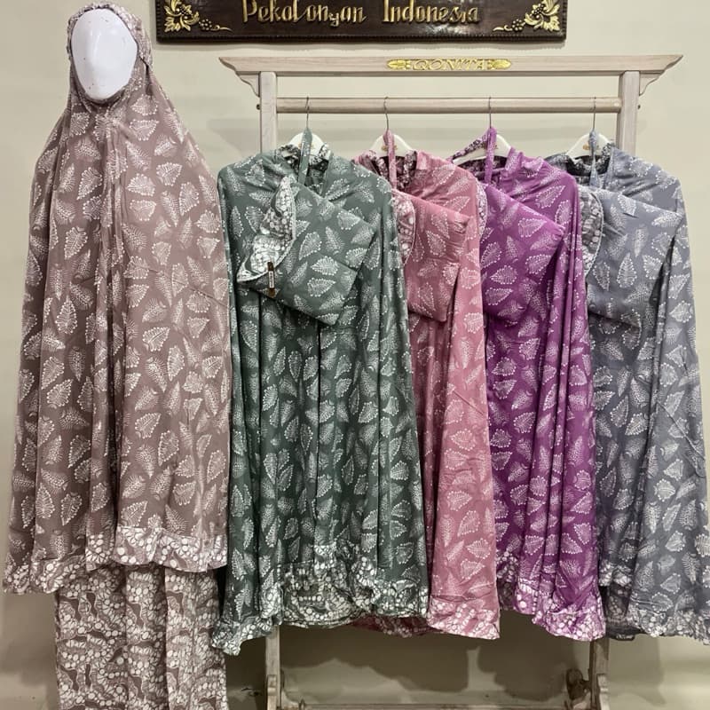 Mukena Soft UV | Mukena Soft Batik | Mukena Daily Batik | Mukena Batik Soft | Mukena Rayon Premium