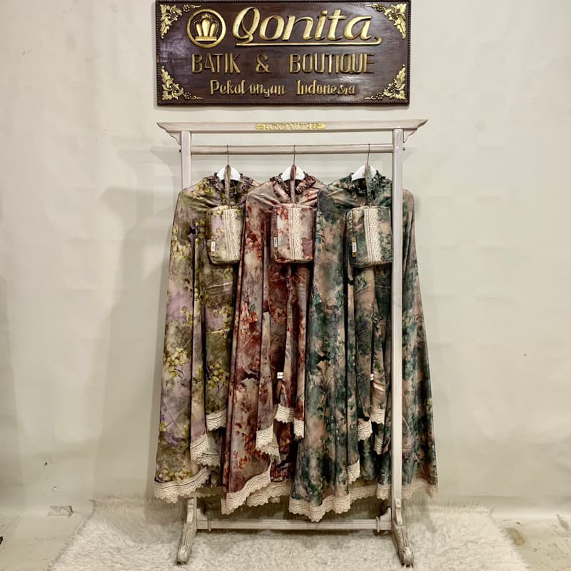 Mukena SR Renda Motif - Mukena Premium - Mukena Renda
