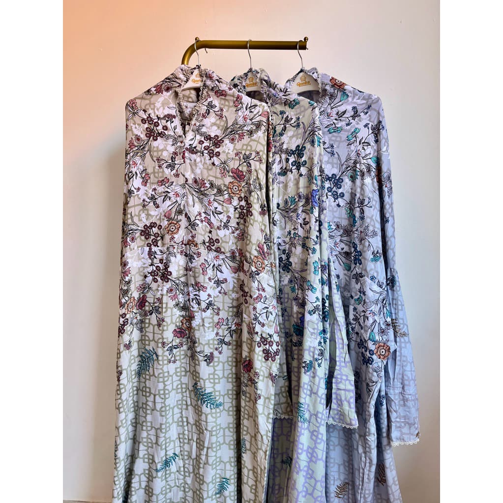 MukenaQonita | Mukena Terusan Rayon Premium | Mukena Terusan Jumbo | Adem dan Ringan | Lembut dan Jatuh (BAHAN RAYON PREMIUM) 5