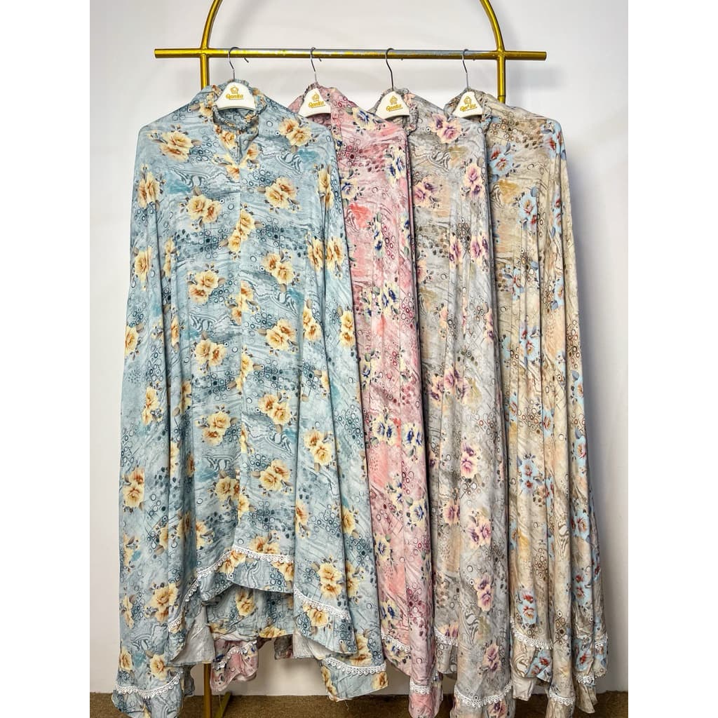 MukenaQonita | Mukena Urban Rayon Renda series | Adem dan Ringan | Free Pouch Cantik | Ukuran Jumbo (BAHAN RAYON PREMIUM ADEM) 8