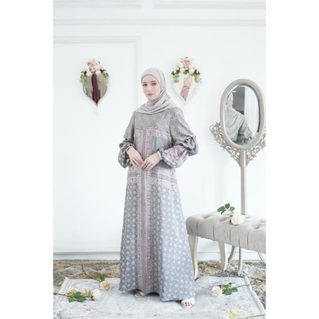 Penny Dress | Palestine Series Dress | Dress Batik Cantik | Dress Batik Simple | Dress Batik Elegant