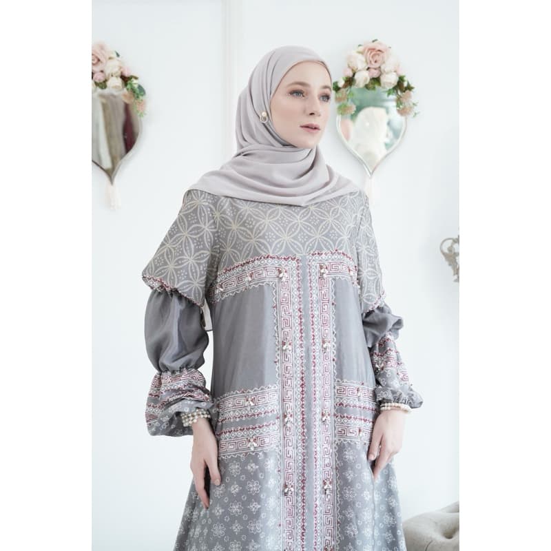 Penny Dress | Palestine Series Dress | Dress Batik Cantik | Dress Batik Simple | Dress Batik Elegant 3