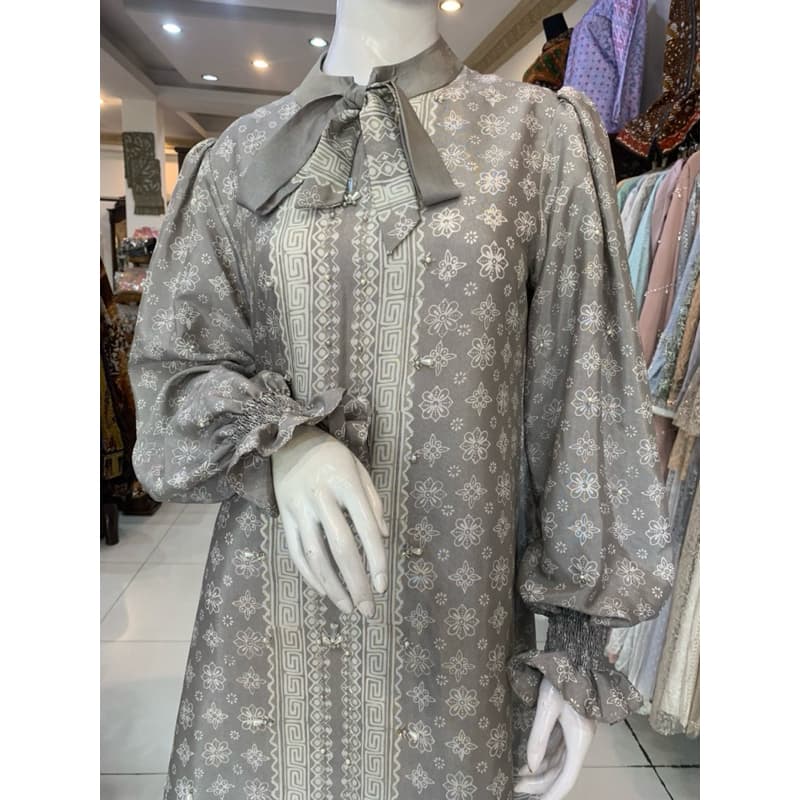 Poppy Dress | Palestine Series | Gaun Batik Premium | Gaun Batik Elegant | Gaun Batik Simple | Gaun Batik Soft 3
