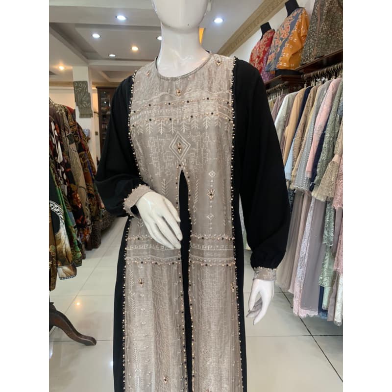 Qoni | Abaya Canna Premium | Abaya Berpayet 2
