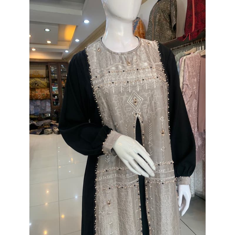 Qoni | Abaya Canna Premium | Abaya Berpayet 3