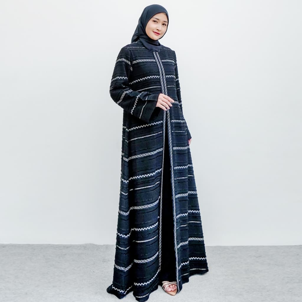 Qoni | Abaya Claretta | Gaun Mewah | Dress Elegant 2
