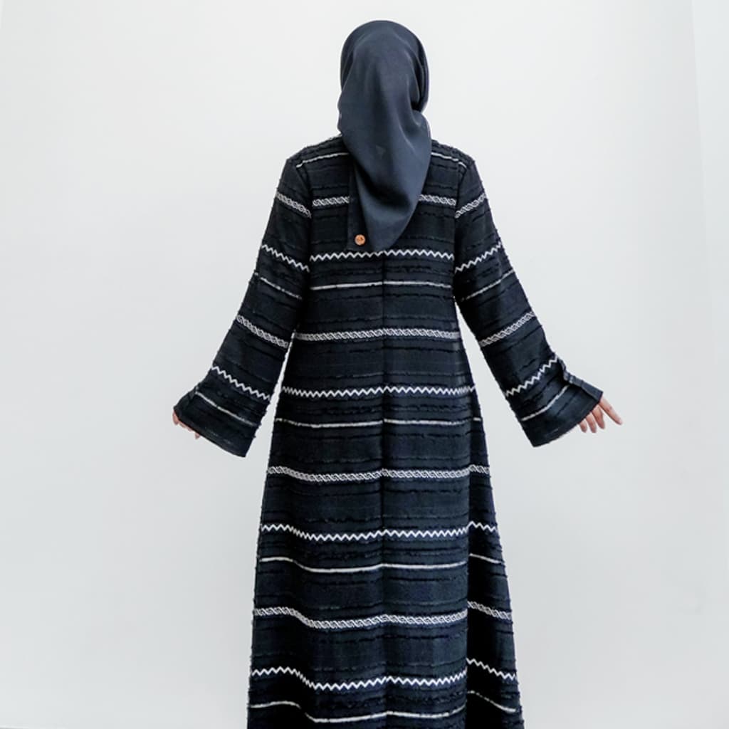 Qoni | Abaya Claretta | Gaun Mewah | Dress Elegant 3