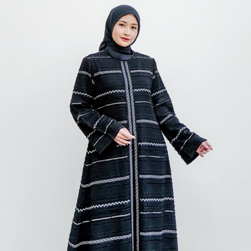 Qoni | Abaya Claretta | Gaun Mewah | Dress Elegant 4