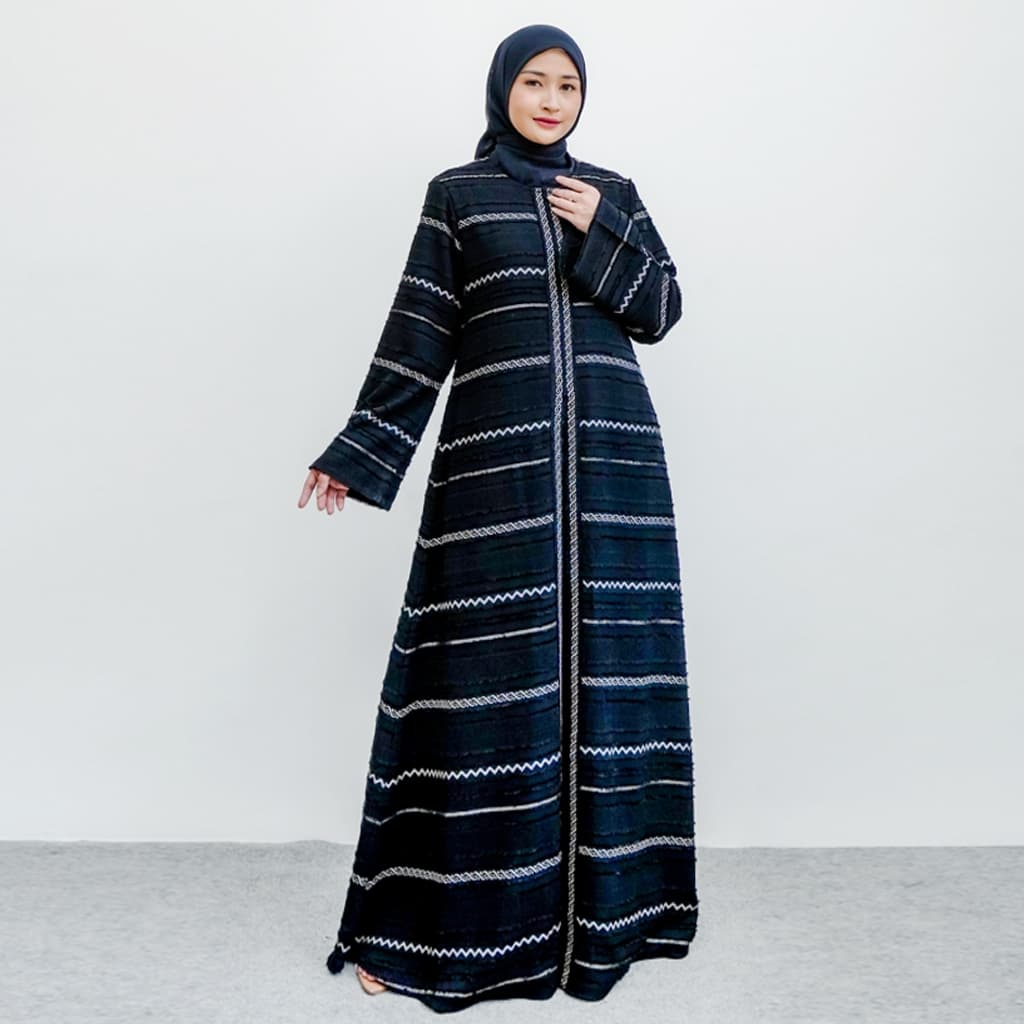 Qoni | Abaya Claretta | Gaun Mewah | Dress Elegant 5